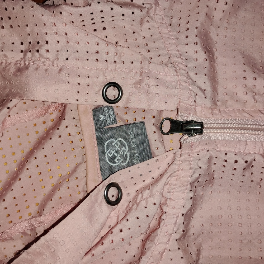A New Day Blush Pink Perforated Jacket - Picture 3 of 4